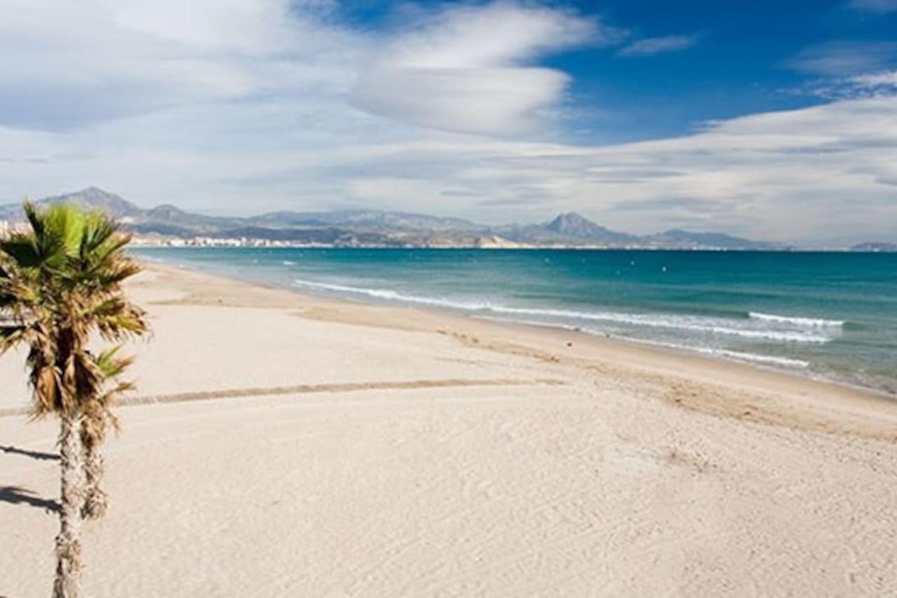 Beautiful Apartment Beach Playa San Juan Alicante Eksteriør billede